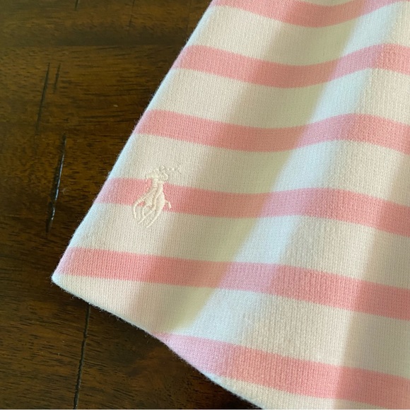 Ralph Lauren Striped Ruffled Ponte Dress - Picture 4 of 7